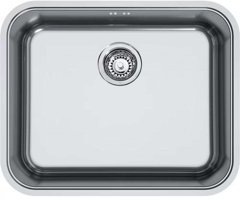 Franke Smart SRX 210-50 built-in sink Slim-Top, rotary knob valve, solid stainless steel, 127.0708.297