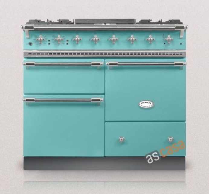 Lacanche Chagny Classic, cooking station, 100 cm, color coral blue, with 5 year guarantee!