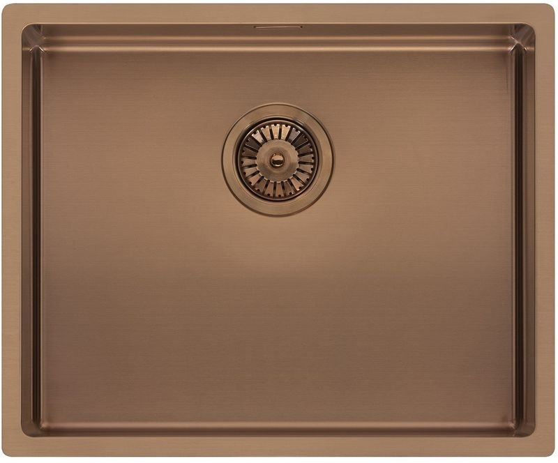 Reginox Miami 50x40, stainless steel sink PVD technology, color copper, R30738