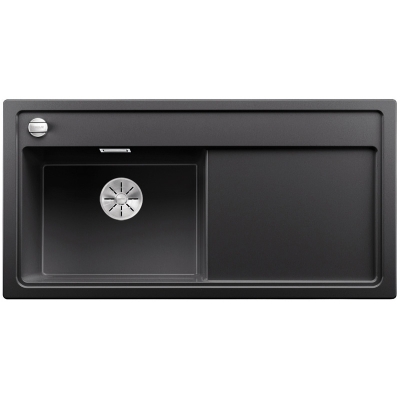Blanco Zenar XL 6 S встраиваемая раковина слева, цвет антрацит, слив InFino, 523994