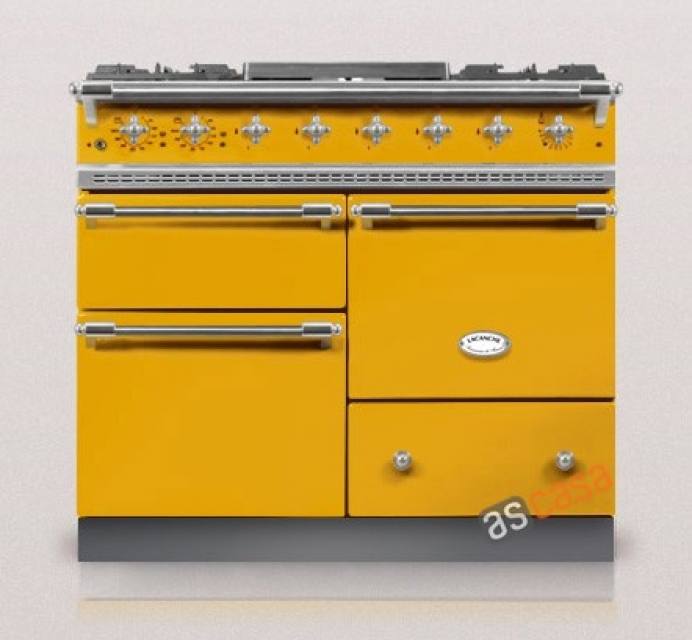 Lacanche Chagny Classic, cooking station, 100 cm, color Provence Yellow, with 5 year guarantee!