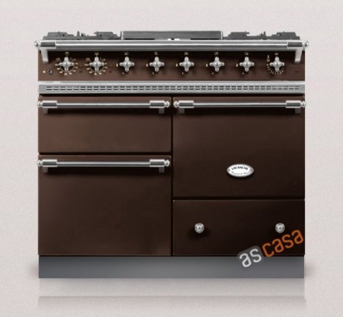 Lacanche Chagny Classic, cooking station, 100 cm, color chocolate, with 5 year guarantee!