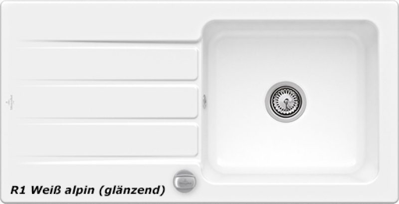 Villeroy &amp; Boch Architectura 60, color R1 white alpine, Classicline