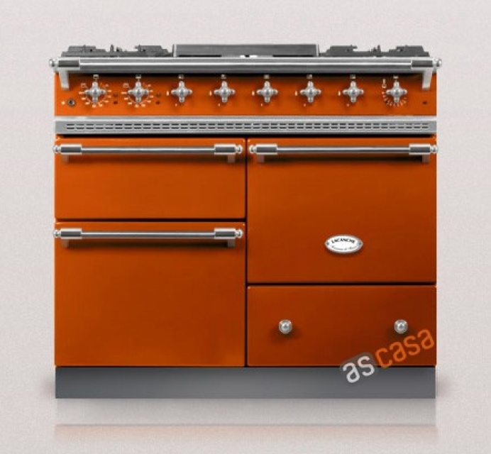 Lacanche Chagny Classic, cooking station, 100 cm, color terracotta, with 5 year guarantee!