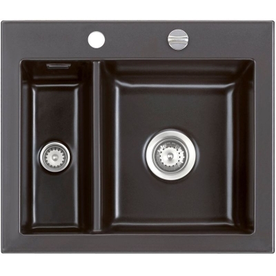 Systemceram KeraDomo MERA 60 värvis Nero (läikiv), 5-aastase garantiiga