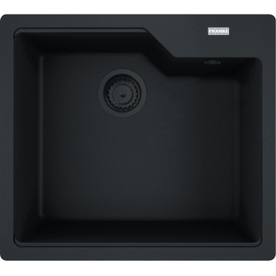 Franke Urban UBG 610-56 Fragranit DuraKleen Plus, värvus Must Matt – must kollektsioon, 114.0682.738