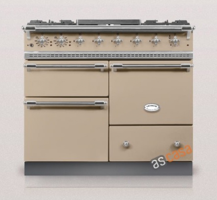 Lacanche Chagny Classic, cooking station, 100 cm, color almond cream, with 5 year guarantee!