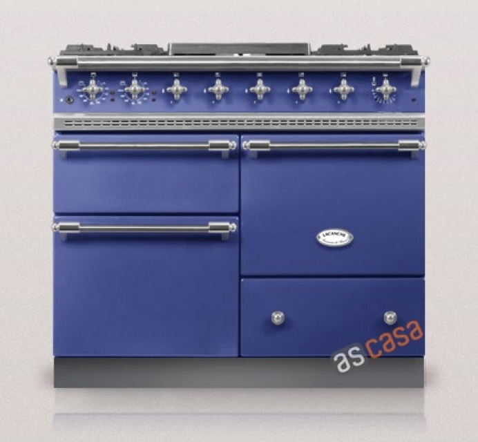 Lacanche Chagny Classic, cooking station, 100 cm, color Porto Blue, with 5 year guarantee!