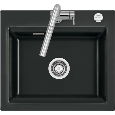 Systemceram KeraDomo KARA 57 in Nero (glossy), with 5 year guarantee