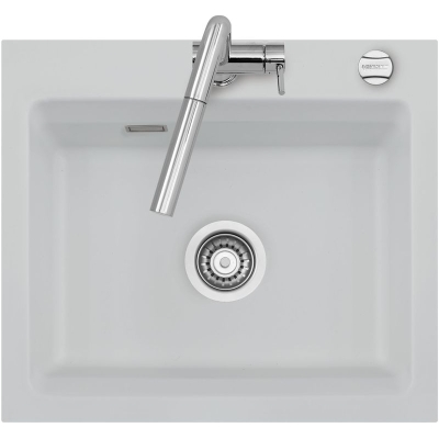 Systemceram KeraDomo KARA 57 in aluminum (matt), with 5 year guarantee