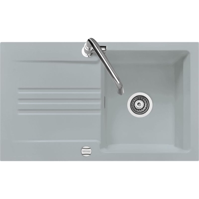 Systemceram KeraDomo KARA 85 in titanium (matt), with 5 year guarantee