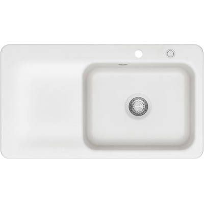 Systemceram KeraDomo JUNA 90 in Polar (matt), with 5 year guarantee