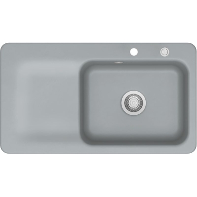 Systemceram KeraDomo JUNA 90 in titanium (matt), with a 5-year guarantee