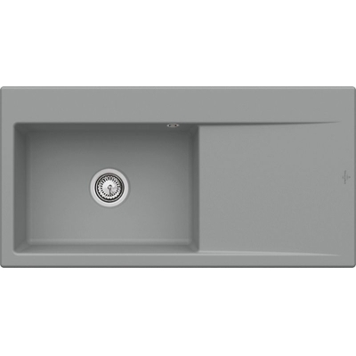 Villeroy &amp; Boch Subway Style 60, color SL Stone, Classicline, basin on the left