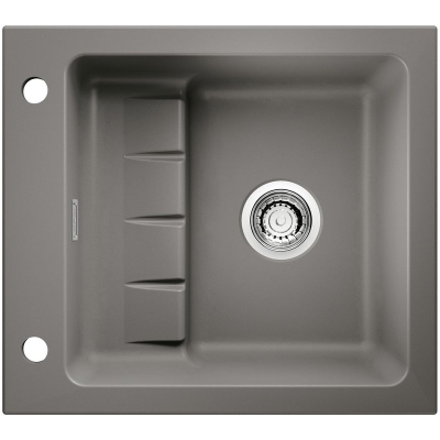 Naber PickUp E, встраиваемая мойка, лава, 1091004