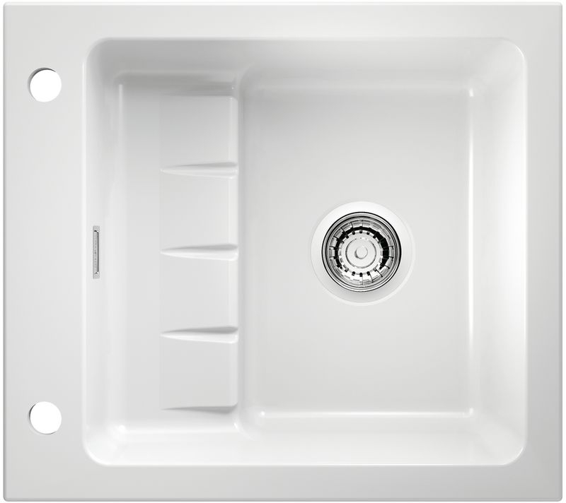 Naber PickUp E, built-in sink, glossy white, 1091001