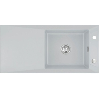 Systemceram KeraDomo SIRO 100 in aluminum (matt), with 5 year guarantee