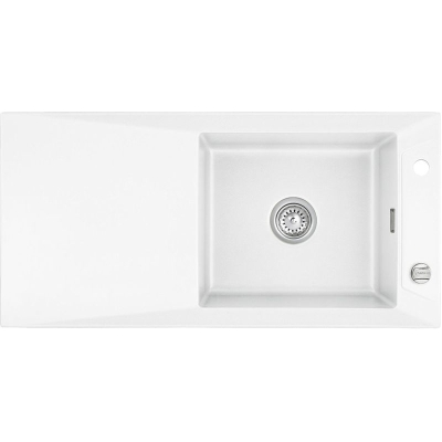 Systemceram KeraDomo SIRO 100 in Polar (matt), with 5 year guarantee