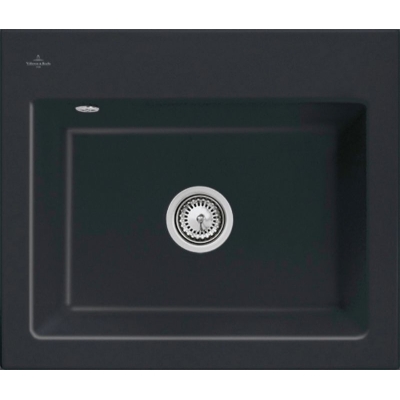 Villeroy &amp; Boch Subway 60 S, värvus R7 Pure Black, Premiumline