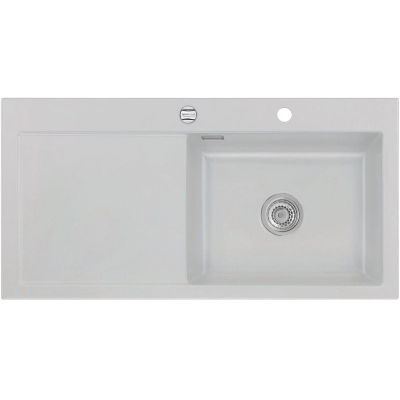 Systemceram KeraDomo MERA 100 SL in aluminum (matt), with 5 year guarantee