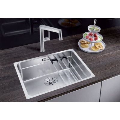 Blanco Etagon 500-IF, напольная раковина, слив InFino, 521840