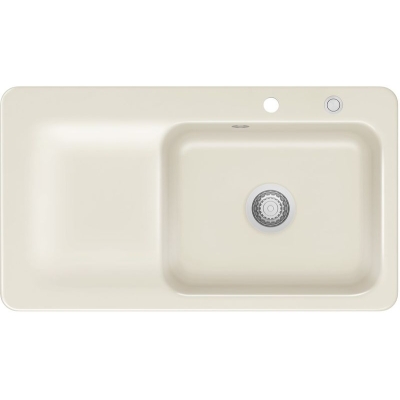 Systemceram KeraDomo JUNA 90 in magnolia (glossy), with a 5-year guarantee