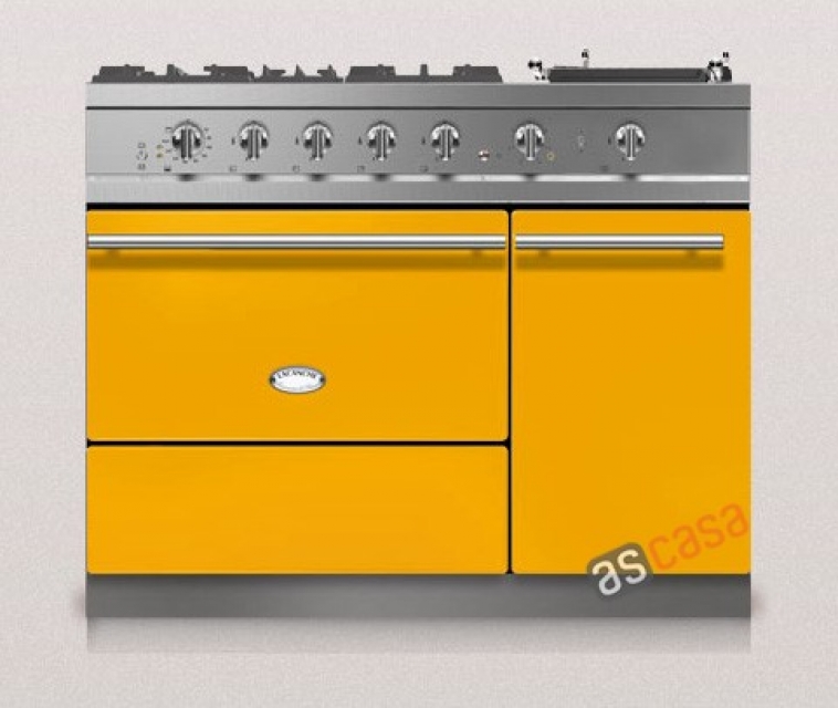 Lacanche Chambertin Modern, cooking station, 110.5 cm, color Provence Yellow, with 5 year guarantee!