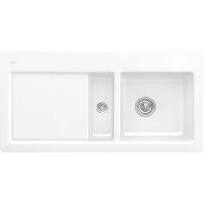 Villeroy &amp; Boch Subway 60, värvus R1 valge alpi, Classicline, kraanikauss paremal või kraanikauss vasakul