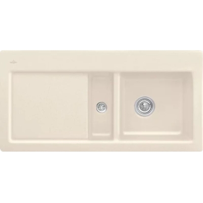 Villeroy &amp; Boch Subway 60, color FU Ivory, Classicline, basin on the right or basin on the left