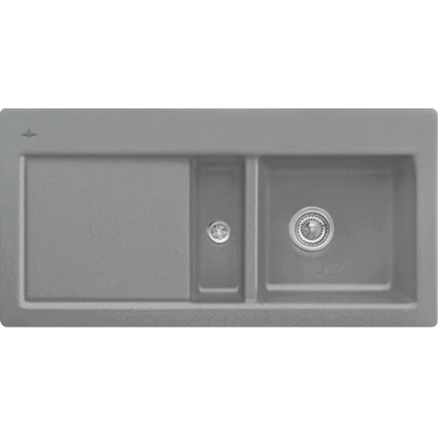 Villeroy &amp; Boch Subway 60, värv SL Stone, Classicline, kraanikauss paremal või kraanikauss vasakul