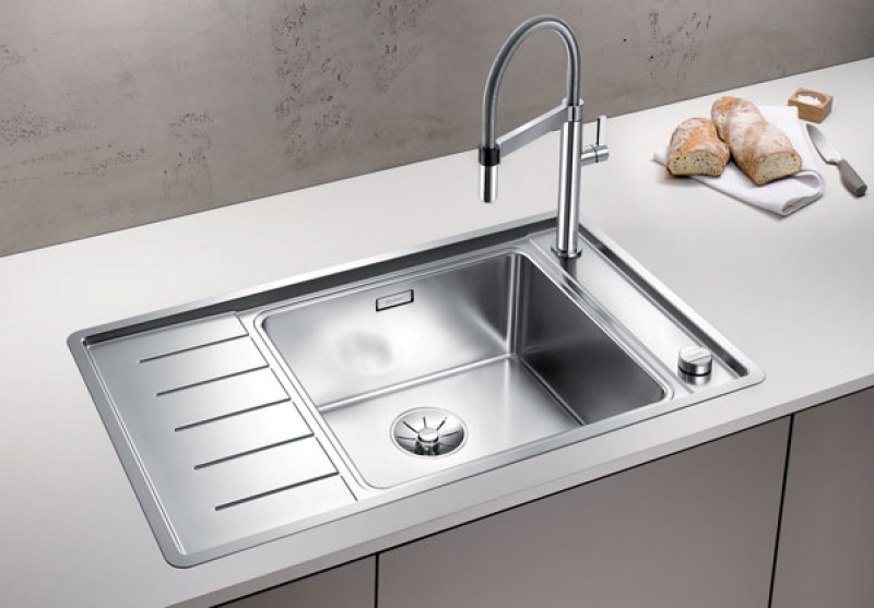 Blanco Andano XL 6 S-IF Compact, basin on the right, InFino drain, 523001