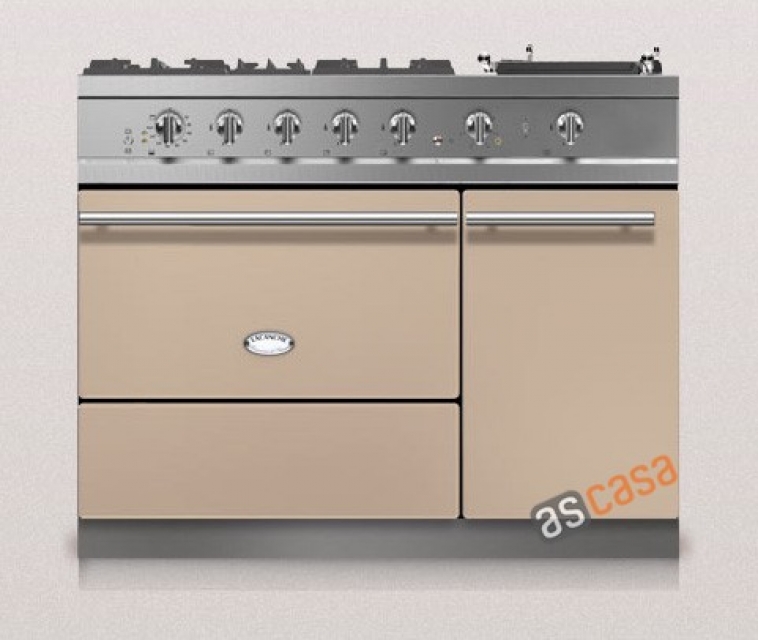 Lacanche Chambertin Modern, cooking station, 110.5 cm, color almond cream, with 5 year guarantee!