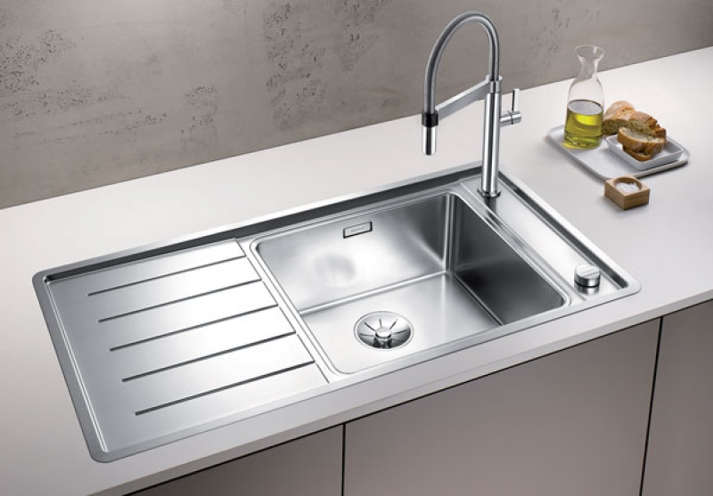 Blanco Andano XL 6 S-IF, basin on the right, InFino drain, 522999