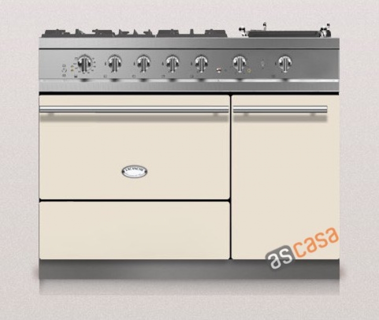 Lacanche Chambertin Modern, cooking station, 110.5 cm, color ivory, with 5 year guarantee!