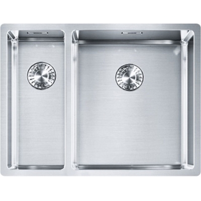 Franke Box BXX 160-34-16 / BXX 260-34-160 sisseehitatud valamu - SlimTop, ümmargune nupp, 127.0375.280, 11033