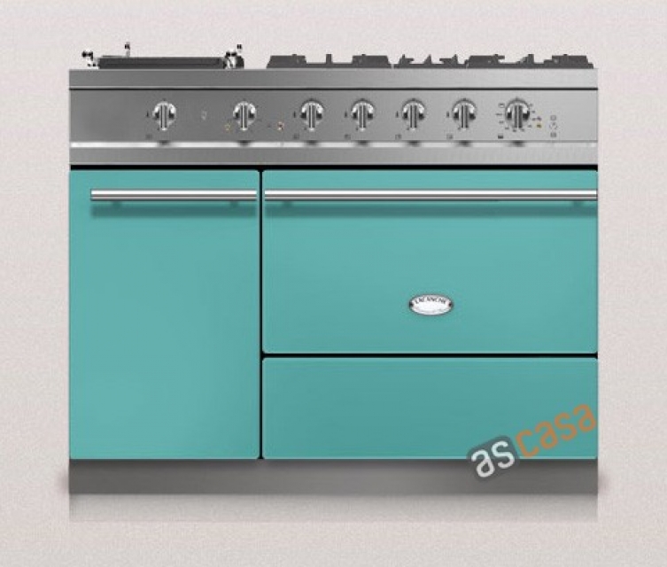 Lacanche Chassagne Modern, cooking station, 110.5 cm, color coral blue, with 5 year guarantee!